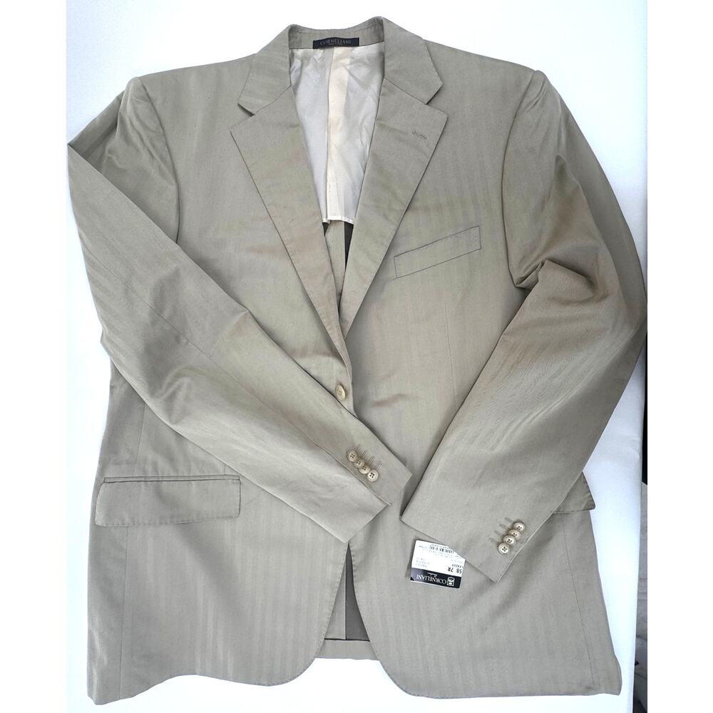 Men's Corneliani Collection NWT Cotton Sport Coat Blazer Size 58R / US 48R